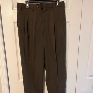 Mens Ivy Crew Brown Dress Pants